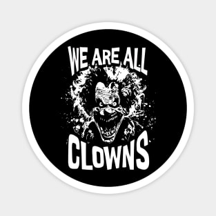 Scary Circus Clown Magnet